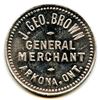 Image 3 : Arkona, Ontario Merchant Tokens - Lot of 11