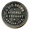 Image 5 : Arkona, Ontario Merchant Tokens - Lot of 11
