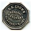 Image 5 : S.C. Chown, Clandeboye, Ontario Tokens, McColl 356 - Lot of 4