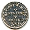 Image 13 : Maylor, Forest, Ontario Merchant Tokens - Lot of 7