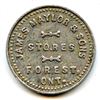 Image 3 : Maylor, Forest, Ontario Merchant Tokens - Lot of 7