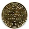 Image 5 : Gorrie, Ontario R. Knox Watchmaker Tokens - Lot of 3