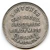 Image 1 : S. Pitcher, Norwich, Ontario, Merchant Tokens, McColl 390 - Lot of 5