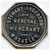 Image 3 : Stewart Anderson, Wheatley, Ontario, Trade Tokens, McColl 361 - Lot of 5