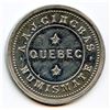 Image 1 : A.A.J. Gingras, Quebec, Numismatist Token, McColl 45.