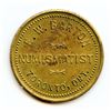 Image 1 : E.W. Barton, Toronto, Ontario, Numismatist Tokens - Lot of 2