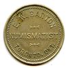 Image 3 : E.W. Barton, Toronto, Ontario, Numismatist Tokens - Lot of 2