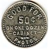 Image 2 : Geo. Holmes, Owen Sound, Ontario, Numismatist Token.