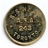 Image 1 : S.S. Heal, Toronto, Ontario, Numismatist Token.