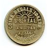 Image 3 : S.S. Heal, Toronto, Ontario, Numismatist Tokens  - Lot of 2