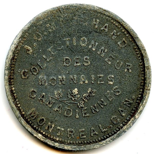 J.O. Marchand Numismatist Card, Br 636.