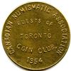 Image 1 : 1954 CNA / Toronto Coin Club Convention Medals - Lot of 3