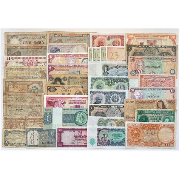 World Banknotes Lot