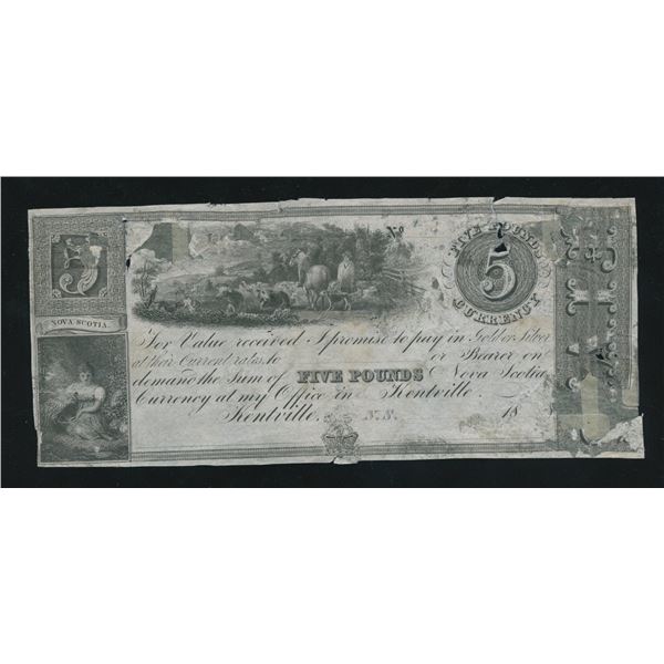 J.D. Harris, Kentville, Nova Scotia Five Pounds