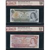 Image 2 : Bank of Canada $1 to $20 - Low Serial Numbered Set #862