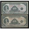 Image 1 : Bank of Canada / Banque Du Canada $10, 1935 - Lot of 2