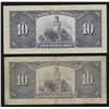 Image 2 : Bank of Canada / Banque Du Canada $10, 1935 - Lot of 2