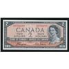 Image 1 : Bank of Canada $2, 1954 - Devil's Face