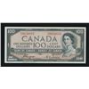 Image 1 : Bank of Canada $100, 1954 - Devil's Face