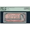 Image 1 : Bank of Canada $2, 1954 - Test Note