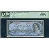 Image 1 : Bank of Canada $5, 1954 - Replacement