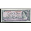 Image 1 : Bank of Canada $10, 1954 - Replacement