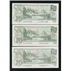 Image 1 : Bank of Canada $20, 1979 - Lot of 3 Replacements