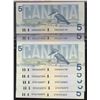 Image 1 : Bank of Canada $2, 1986 - Lot of 7