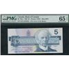 Image 1 : Bank of Canada $5, 1986 - EPC Changeover