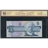 Image 2 : Bank of Canada $5, 1986 - EPC Changeover