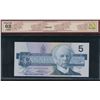 Image 2 : Bank of Canada $5, 1986 - Replacement