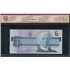 Image 2 : Bank of Canada $5, 1986 - Replacement