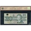 Image 2 : Bank of Canada $20, 1991 - Changeover