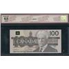 Image 2 : Bank of Canada $100, 1988 - Replacement