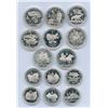 Image 3 : Russia Silver Olympic Coins in Case