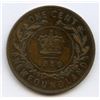 Image 1 : 1880 Newfoundland One Cent - Narrow 0