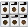 Image 2 : Canadian Large Cents - ANACS Graded - Lot of 6