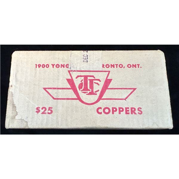 Canada Original 1 cent Bank Roll Lot