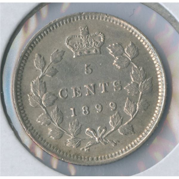 1899 & 1901 Five Cents