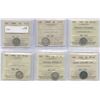 Image 1 : 1888 - 1909 Five Cents - ICCS Graded Lot of 6