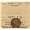 Image 1 : 1858 Ten Cents