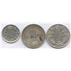 Image 1 : Canadian Coin Lot of 3