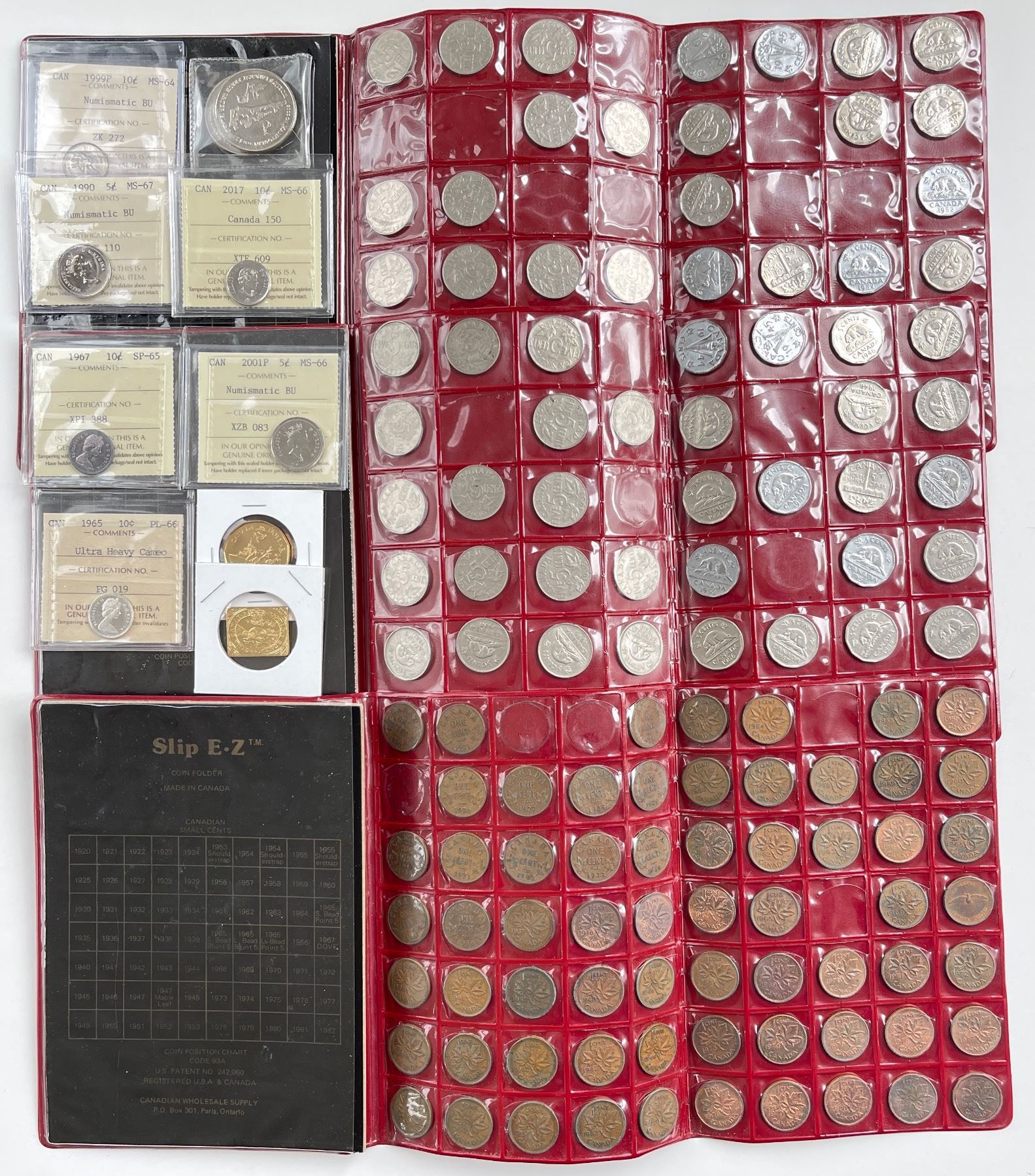 Canadian Coin Collection Sheets Canada Coin Collection