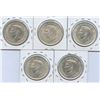 Image 2 : 1939 Silver Dollars - Lot of 5