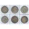 Image 2 : 1949 Silver Dollars - Lot of 6