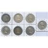 Image 2 : 1952/1953 Silver Dollars - Lot of 7