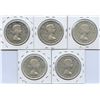 Image 2 : 1954/55 Silver Dollars - Lot of 5