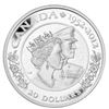 Image 2 : Canada 2012 $20 The Queen's Diamond Jubilee Double Effigy, Fine Silver