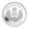 Image 1 : Canada 2012 $20 Queen's Diamond Jubilee - Royal Cypher Silver