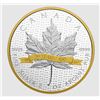 Image 2 : Canada 2018 $10 SML Tribute to 30 Years 2 oz. Pure Silver Gold-Plated Coin